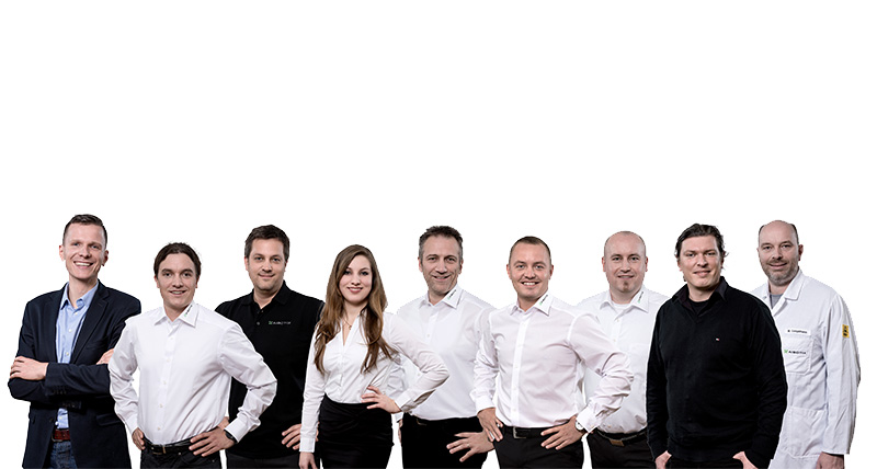 Sales Team der Aibotix GmbH